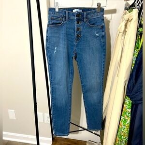 LC Lauren Conrad High Rise Blue Jeans